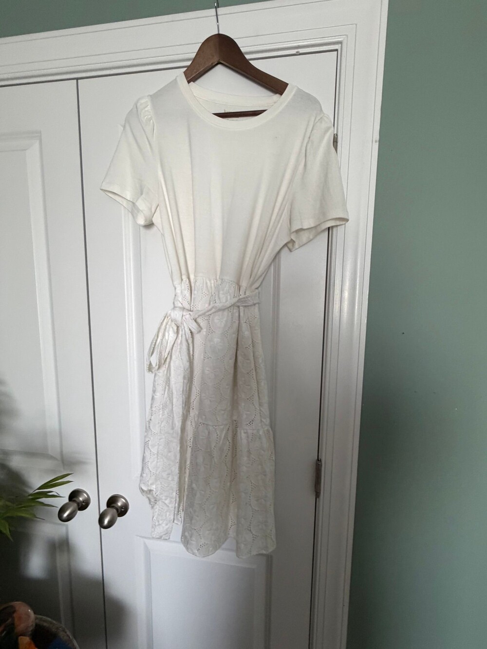White Kate Spade dress